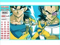 Dragon Ball Z Hidden Numbers