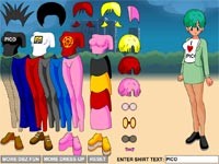 Dress Up Bulma