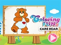 Coloring Fun Care Bear