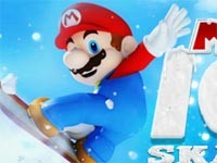 Mario Ice Skating