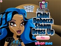 Monster High: Chibi Robecca Steam Dress Up