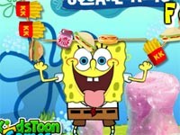 Spongebob Food Skewer