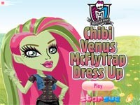 Monster High: Chibi Venus Dress Up Game